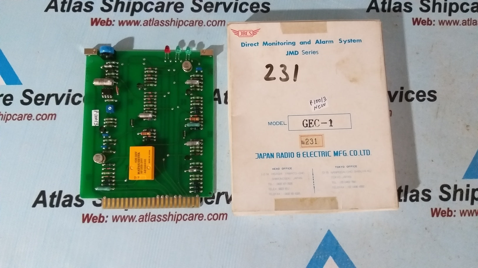 Jrcs GEC-1 Direct Monitoring And Alarm System